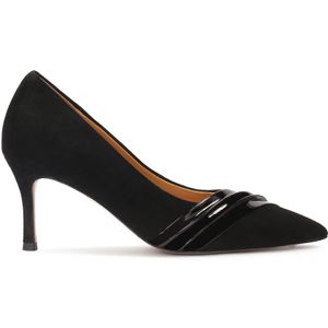 Kazar, Schoenen, Dames, Zwart, 37 EU, Leer, Chic pumps in zwarte kleur