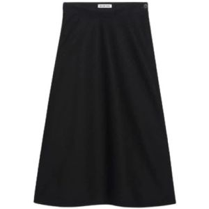 Balenciaga, Rokken, Dames, Zwart, M, Wol, Vooringenomen rok