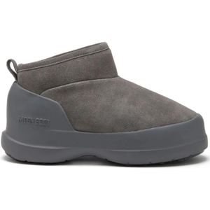 Moon Boot, Schoenen, Dames, Grijs, 36 EU, Suède, Luna Lage Laars