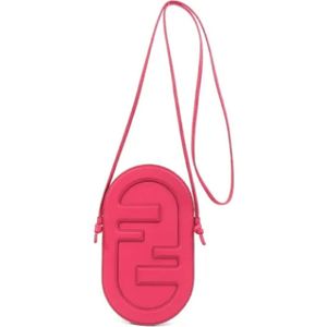 Fendi Vintage, Pre-owned, Dames, Roze, ONE Size, Leer, Pre-owned Leather home-office