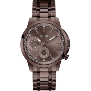 Guess, Accessoires, Heren, Zwart, ONE Size, Roestvrijstalen Zwart Horloge
