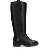 Sacha, Schoenen, Dames, Zwart, 41 EU, Leer, Klassieke zwarte leren laarzen met hoge schacht