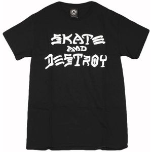 Thrasher, Tops, Heren, Zwart, S, T-Shirts