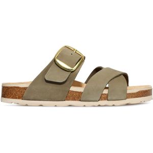 Rohde, Schoenen, Dames, Groen, 40 EU, Groene Damessandaal - Comfortabel en Stijlvol