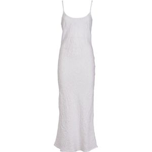 Ottod'Ame, Kleedjes, Dames, Wit, S, Gekreukte Jurk