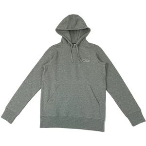 Denham, Sweatshirts & Hoodies, Heren, Grijs, M, Katoen, Stamp Reg Hoody Sweatshirt Grijs Marl