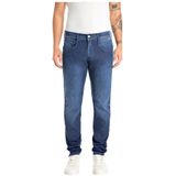 Replay, Jeans, Heren, Blauw, W34 L32, Denim, Donker Indigo Slim Fit Jeans