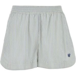 Stella McCartney, Korte broeken, Dames, Veelkleurig, S, Geborduurde Zijden Shorts