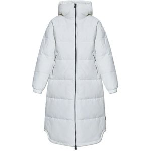 Save The Duck, Mantels, Dames, Wit, M, Leer, Padded Jacket Halesia