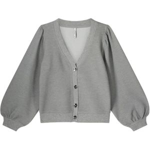 Summum Woman, Truien, Dames, Grijs, M, Waffle Vest Grijs