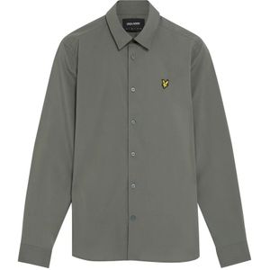 Lyle & Scott, Overhemden, Heren, Groen, XS, Bamboe, LS Geweven Overhemden Bamboe Lange Mouw Overhemd