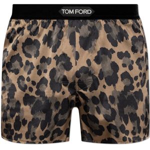 Tom Ford, Ondergoed, Heren, Beige, L, Zijden Lingerie Shorts