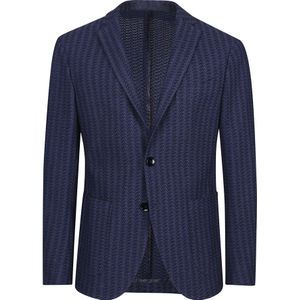 Etro, Jassen, Heren, Blauw, L, Wol, Stijlvolle Roma Jas