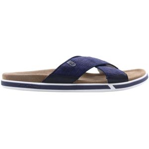 Floris Van Bommel Slipper Marineblauw