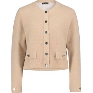 Betty Barclay, Truien, Dames, Beige, L, Chunky Vest met knoopsluiting