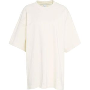 Won Hundred, Tops, Dames, Beige, S, Katoen, Oversized T-shirt met Bloemenprint