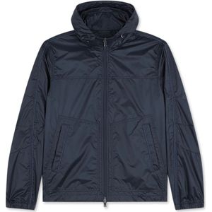 Paul & Shark, Jassen, Heren, Blauw, XL, Nylon, Diamant Windbreaker Typhoon