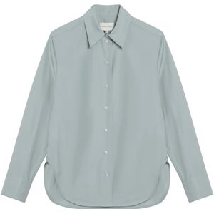 Loulou Studio, Blouses & Shirts, Dames, Groen, L, Lange mouwen overhemd