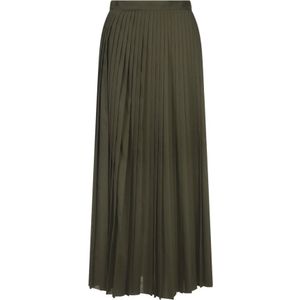 Fabiana Filippi, Rokken, Dames, Groen, XS, Katoen, Groene Katoenmix Stijlvolle Top