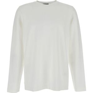 Theory, Tops, Heren, Wit, XL, Witte Sweater Ryder Tee LS