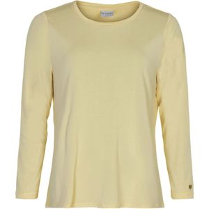 IN Front, Tops, Dames, Geel, L, Polyester, Nina T-shirt 3/4 14920