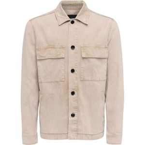 Dondup, Jassen, Heren, Beige, L, Stijlvolle Jas in Blauw