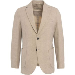 Circolo 1901, Jassen, Heren, Beige, S, Katoen, Beige Blazer