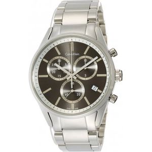 Calvin Klein, Accessoires, Dames, Grijs, ONE Size, Quartz Dameshorloge