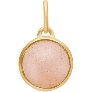 Frk. Lisberg, Accessoires, Dames, Geel, ONE Size, NOA hanger perzik maansteen