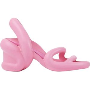 Camper, Schoenen, Dames, Roze, 40 EU, Roze Sculpturale Hakken Sandalen