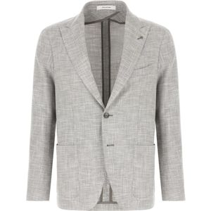 Tagliatore, Jassen, Heren, Grijs, 2Xl, Abiti