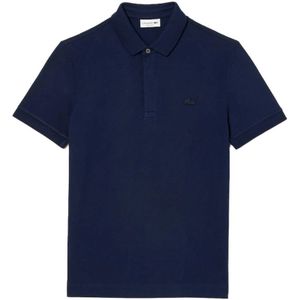 Lacoste, Tops, Heren, Blauw, L, Katoen, Polo Shirt
