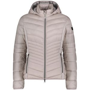 Betty Barclay, Jassen, Dames, Beige, L, Sportieve jas met verfijnde details