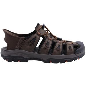 Skechers, Schoenen, Heren, Bruin, 43 EU, Visser Sandalen voor Mannen