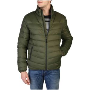Napapijri, Jassen, Heren, Groen, L, Polyester, Jassen