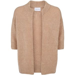 American Dreams, Truien, Dames, Bruin, M, Wol, Elegante Bruine Trui