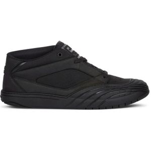 Givenchy, Schoenen, Heren, Zwart, 42 EU, Leer, Mid-Top Sneakers