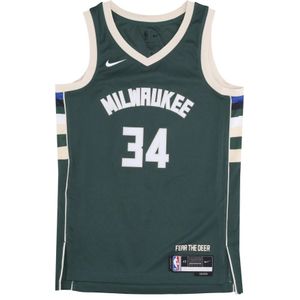 Nike, Sport, Heren, Groen, M, Polyester, Basketbal Tank Top Icon Edition