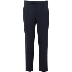 Brioni, Broeken, Heren, Blauw, M, Slim-fit Broek