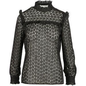 Philosophy di Lorenzo Serafini, Blouses & Shirts, Dames, Zwart, M, Katoen, Blouse