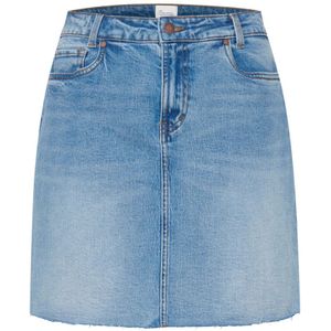 My Essential Wardrobe, Rokken, Dames, Blauw, 3Xl, Denim, Lichtblauwe Retro Wassing Denim Rok
