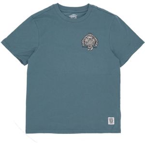 Element, Tops, Heren, Blauw, L, Katoen, North Atlantic Blue Heren T-shirt