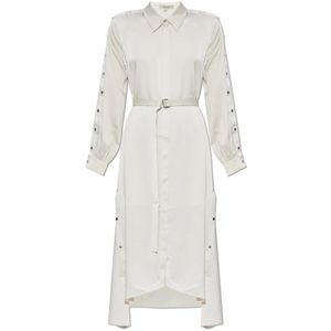 AllSaints, Kleedjes, Dames, Wit, 2Xs, Polyester, Jurk Lexi