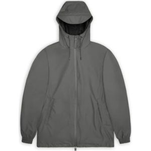 Rains, Jassen, Heren, Grijs, M, Polyester, Regenjas