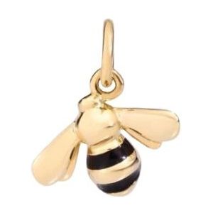 Dodo, Accessoires, Dames, Geel, ONE Size, Gouden Bij Charme Emaille Sieraden