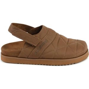Tommy Hilfiger, Schoenen, Heren, Bruin, 40 EU, Polyester, polyester slippers