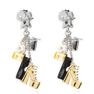Marc Jacobs, Accessoires, Dames, Grijs, ONE Size, Oorbellen met hangers
