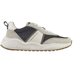 Alexander Smith, Schoenen, Heren, Veelkleurig, 41 EU, Katoen, Eco-Dover MAN Dark Grey