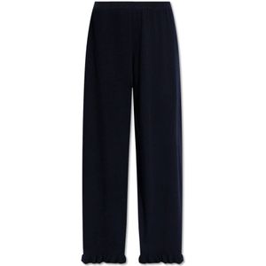 Eres, Broeken, Dames, Blauw, L, Wol, Bernard broeken