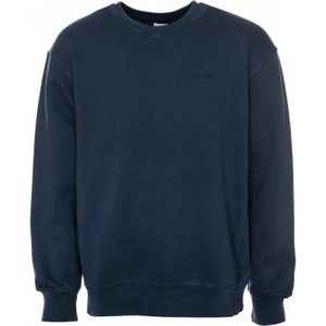 Levi's, Sweatshirts & Hoodies, Heren, Blauw, 2Xl, Katoen, Authentic Crew Sweatshirt
